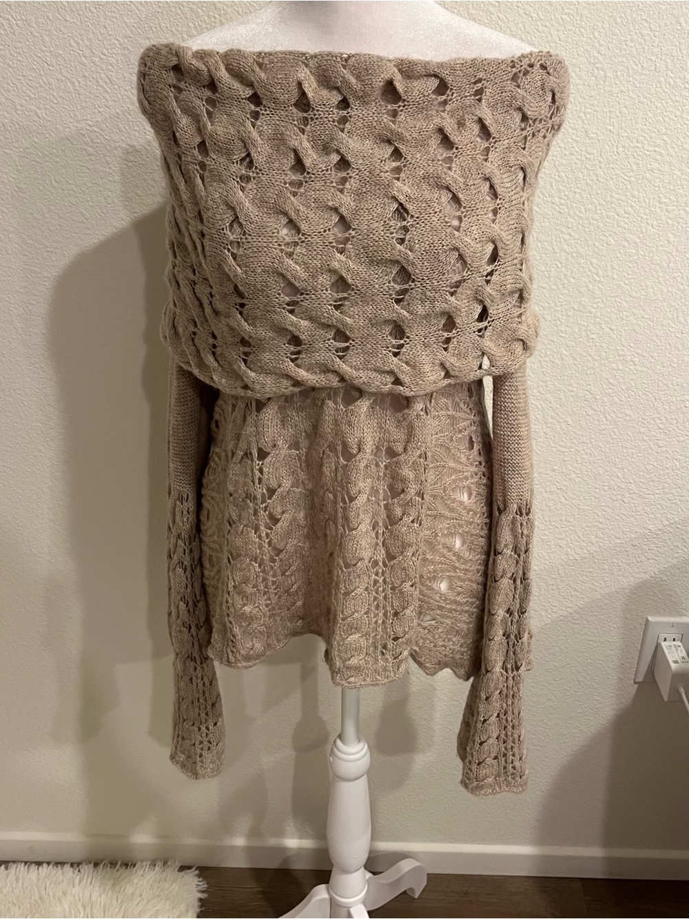 Free People off the shoulder sweater